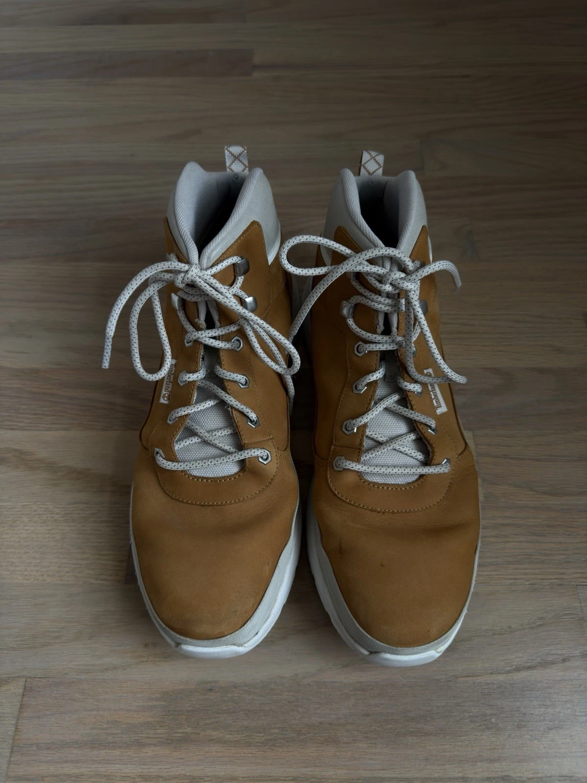 Timberland Field Trekker Mid Wheat Nubuck Boots Men's Size 13 (no box) Hiking