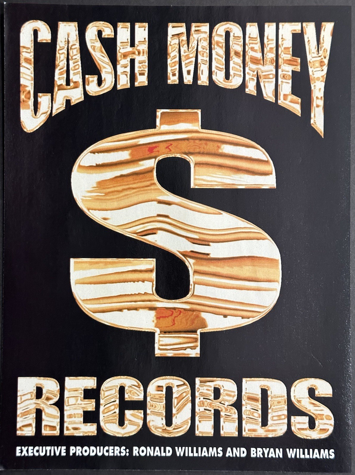 8.5x11 OG Rap Promo Ad Poster Cash Money Records Birdman Lil Wayne Juvenile B.G