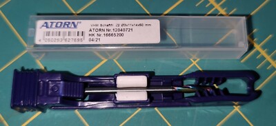 ATORN VHM-Schaftfräser Z2 3x11x14x50 mm, BRANDNEU & ORIGNALVERPACKT 