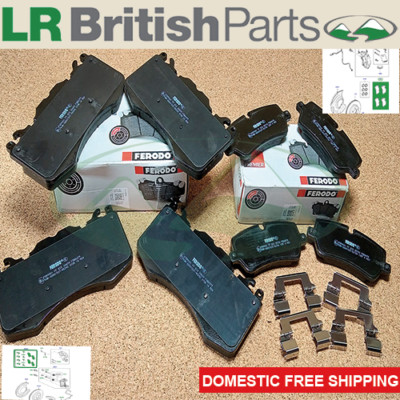 LAND ROVER FRONT & REAR BRAKE PADS ROVER RANGE ROVER 16-21 SPORT 16-22 ...