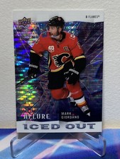 2020-21 Upper Deck ALLURE Hockey MARK GIORDANO #IO-7 ICED OUT RED SP