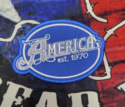 EMBROIDERED AMERICA ROCK BAND PATCH (Please Read Ad)