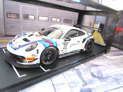 PORSCHE 911 991 GT3 R #22 GPX Racing 24h Spa 2021 #22 Bamber Jaminet IXO 1:18