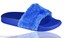 thumbnail 53  - Women's Slip On Size Flat Farrah Rubber Slider Mules Fur Slipper Rihanna Sandals