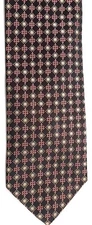 Bergamo Men's Polyester Tie 58" X 3" Multi-Color Geometric
