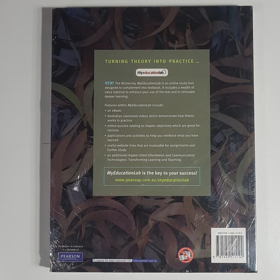 Educational Psychology Construct Learning 5th ed 2009 McInerney book new sealed - image 2 of 3