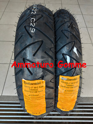 COPPIA 100/80 17 52H 130/70 17 62H DOT2024 +OMAGGIO CONTINENTAL