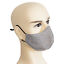 Indexbild 21 - Mund Nasen Maske Schutz 3 lagig Baumwolle Antibakteriell Silber Ionen Modisch