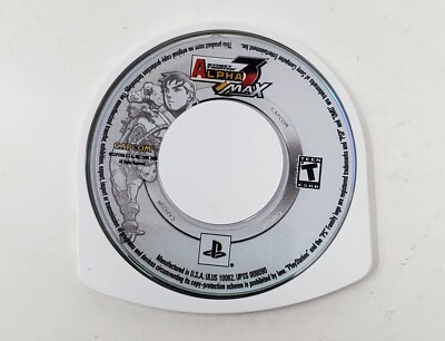 Street Fighter Alpha 3 MAX (Sony PSP Portable) Disc ONLY - Tested