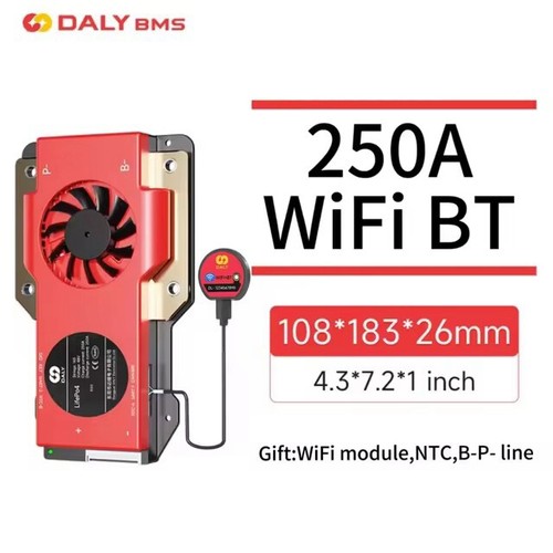 Daly Smart WIFI BMS LiFePo4 4S-20S 12V-72V 40A-500A Li-ion BMS+Wifi BT Module - Bild 29 von 32