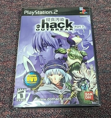 .hack OUTBREAK (PlayStation 2) PS2 (Brand New &Factory Sealed) Ships Immediately