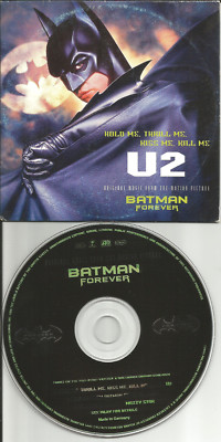 U2 & MAZZY STAR Hold me SINGLE Version SLEEVE Europe CD single USA seller BATMAN