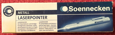 Soennecken Metall Laserpointer 50m Reichweite