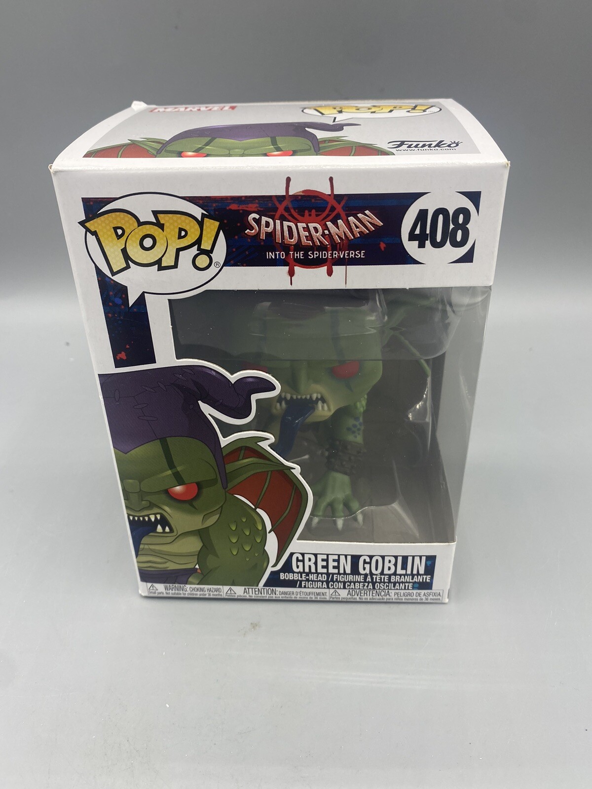 En Oferta Funko Pop Green Goblin #408. Spider-Man No Como Nuevo