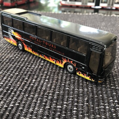 Siku Events Bus Metal Tours Black/Flames/Dragon 1:87 #1624