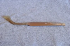 no name vintage eyeglass aluminum temple brown 5-1/4