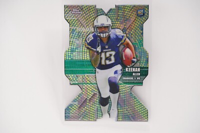 2013 Topps Chrome Keenan Allen Rookie RC Diecut Refractor No. RDC-KA LA ...