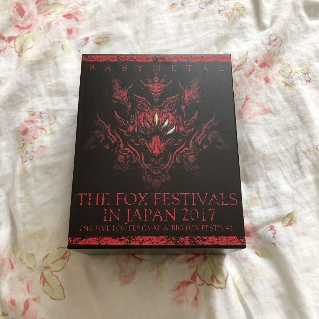 BABYMETAL THE FOX FESTIVALS IN JAPAN 2017 THE ONE Limited Blu-ray set of 6  USED