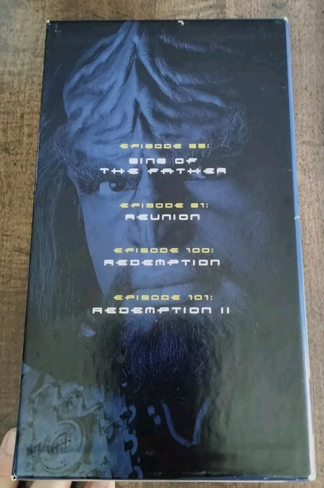Star Trek The Next Generation Worf Return To Grace VHS Collection Sealed Tapes Foto 3 de 4