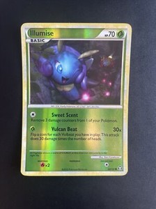 Pokemon HGSS Triumphant Illumise Reverse Holo 64/102 LP