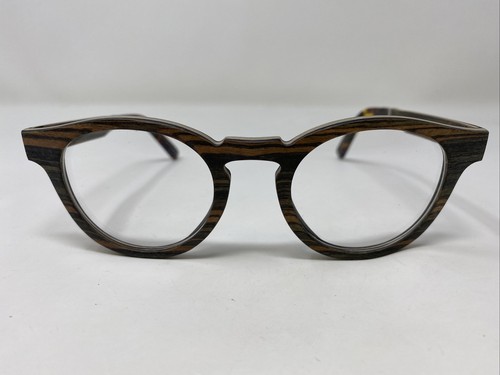 Upland Eyeglasses Frame HJP8+HX (EBY) 48-23-140 Brown/Tortoise Full Rim I163