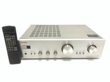 Onkyo A-9211 Integrated Stereo Amplifier 80 W RMS Vintage 1997 Hi Fi Good Look