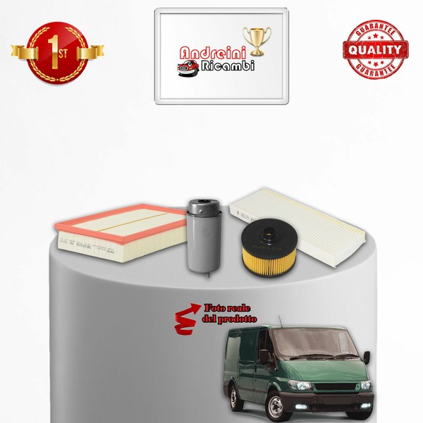 Set Service 4 Filter Ford Transit VI 2.4 Von 85KW 115CV Von 2004->-image