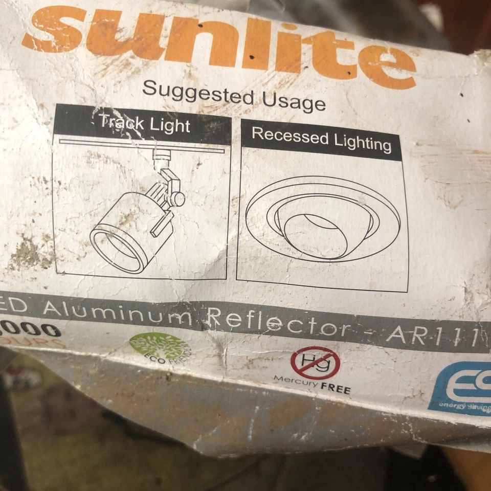 Sunlite 12 620 lumens Watt, Flood, 12AR111 Aluminum Reflector, G53 Base One Item - Image 4 of 4