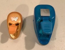 EK Success Paper Punches - lot 2 Butterfly & Square Crafting Cards Hobby Lobby