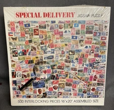 NEW&SEALED 1978 NORTON&WILLIAMS DEV CO. 500 PC JIGSAW PUZZLE "SPECIAL DELIVERY"