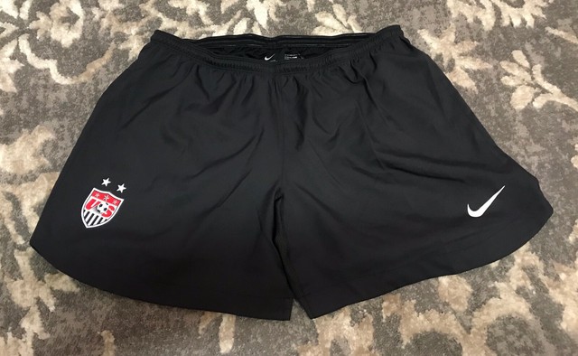 black nike soccer shorts womens
