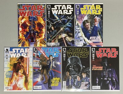  Dark Horse Comic Keys Star Wars #1(4th) 2 3 4 5 6 7 (2013) NM-(9.0-9.6) 