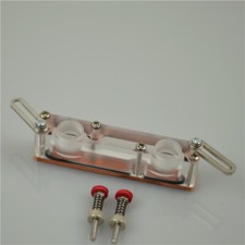 VGA/GPU/chipset mosfet water cooling block acrylic+cooper G1/4 8cm
