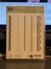 Stampin up What I Love Set of 10 Acrylic STAMPS 2 Step Stampin' Flowers