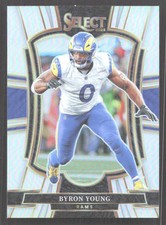 E221 - 2025 Panini Select - Premier Level Byron Young #121 Silver Prizm