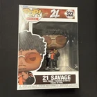 Funko Pop Rocks 21 Savage 322 With Pop Protector