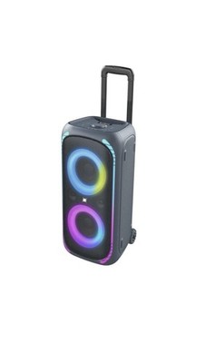 ONN 100094813 Gen 2 160W Large Party Wireless Bluetooth Speaker - Gray open box 