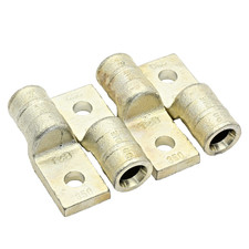 Lot of 4x ABB Thomas & Betts 53115 Heavy Duty Copper Lug 350 MCM 99 Die 1-Hole