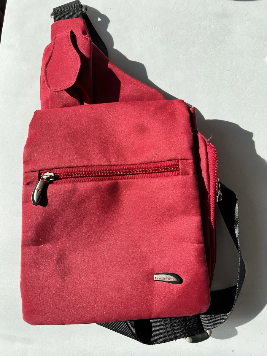 Travelon Polyester Exterior Red Bags & Handbags for Women  display picture 2