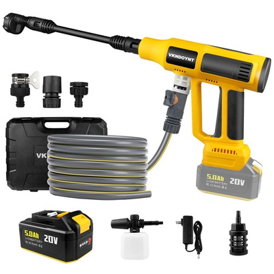 #ad #ad Cordless Pressure Washer with Faucet amp; Garden Hose Connector 5.0Ah Battery ... $136.20