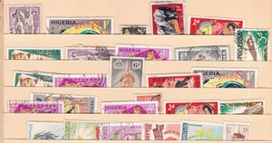 NIGERIA ^^^^^^x21  older used collecton   @  xdco4955nig