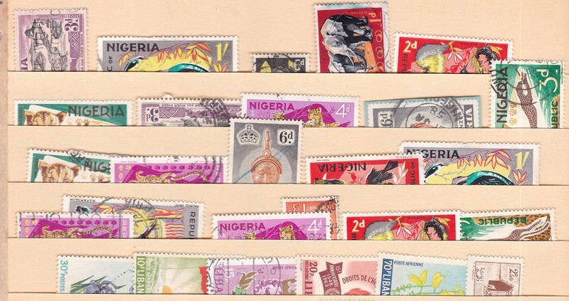 NIGERIA ^^^^^^x21  older used collecton   @  xdco4955nig