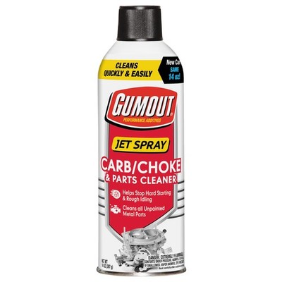 Gumout 800002231 Carb/Choke Carburetor Cleaner Spray, 14 Ounce (Pack of 6) 