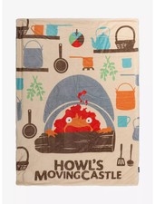 Studio Ghibli Howl's Moving Castle Calcifer Throw 46X60