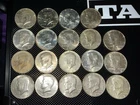 Kennedy Half Dollar 40% Silver Lot of 19