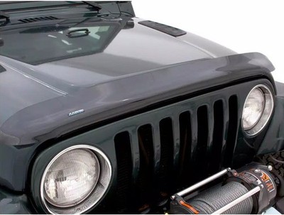 1997 - 2006 Jeep Wrangler Lund Interceptor Hood Shield 18087- Smoke