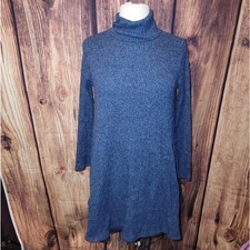 Lulus Tunic Dress Size S Blue/Silver Shimmer