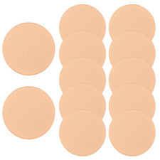 10 Pcs Round Makeup Sponges for Foundation Cream Concealer Powder Wet Dry Use
