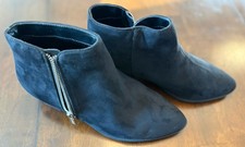 Express Black Faux Suede Booties NWT 8.5