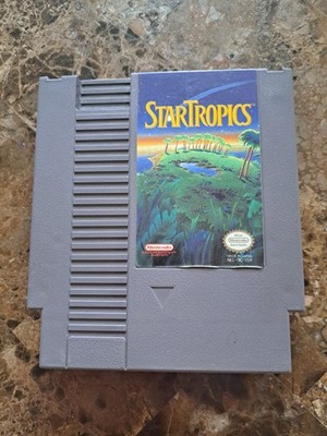 Star Tropics Authentic StarTropics NES Nintendo Free Fast Shipping Working